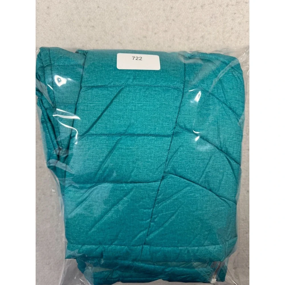 Gerry Puffer Jacket Girls L(14/16) Teal Fill Power 650 Insulated Hooded Outdoor
